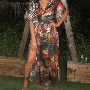 Flora maxi dress